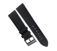 RWCCCRW Nylon Stoff Armband 22mm für Breitling Avenger Schwarz Grau Canvas Leder Uhrenarmband Dornschließe Armband Herren