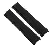 RWCCCRW Weiches Gummi-Uhrenarmband Aquanaut, passend für Patek Philippe Silikon 5164A 5167A 5168A 21 mm Faltschließe