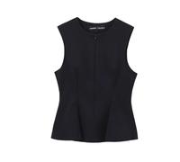 RWGSNB Anzugweste für Damen, Anzugweste für Damen Ärmelloser Anzugblazer Klassische Elegante Weste mit Rundhalsausschnitt Schmal Geschnittene Formelle Business Weste mit Reißverschluss Elegante