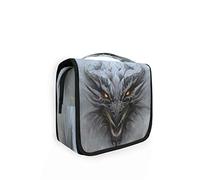 RXYY Hängend Kulturtasche Drachen Gray Stone Kunst ausklappbar Bad Turnhalle Kulturbeutel Veranstalter tragbar kosmetisch Waschtasche für Frauen Mädchen