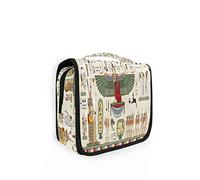 RXYY Hängend Kulturtasche Stammes Uralt Ägypten Muster ausklappbar Bad Turnhalle Kulturbeutel Veranstalter tragbar kosmetisch Waschtasche für Frauen Mädchen