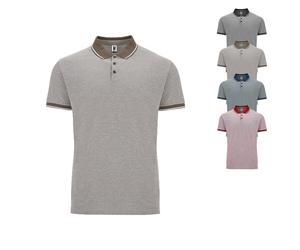 RY0395 Roly BOWIE Poloshirt kurzarm Heather Navy Blue 247 XXL