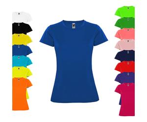 RY0423 Roly MONTECARLO Damen T-Shirt kurzarm Black M