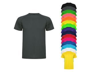 RY0425K Roly MONTECARLO Kinder T-Shirt kurzarm Fluor Coral 234 8 Jahre