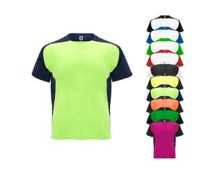 RY6399 Roly BUGATTI T-Shirt kurzarm Fluor Green XL