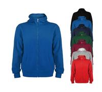 RY6421 Roly MONTBLANC Kapuzen Sweatshirt Jacke Black XXL