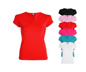 RY6532 Roly BELICE Damen T-Shirt Black 02 M
