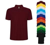 RY6609 Roly PEGASO Premium Poloshirt Shirt Red 60 XXL
