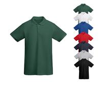 RY6617 Roly Eco Polo Poloshirtshirt Prince Black 02 XXL