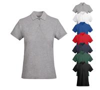 RY6618 Roly Eco Damen Polo Poloshirtshirt Prince Heather Grey 58 XL
