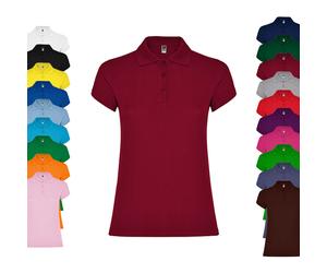 RY6634 Roly STAR Damen Poloshirt Rosette M
