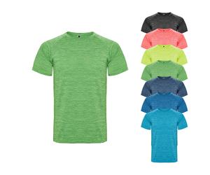 RY6654K Roly AUSTIN Kinder T-Shirt Heather Fluor Coral 244 12 years