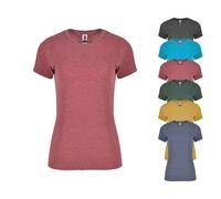 RY6661 Roly FOX Damen T-Shirt Heather Black XXL