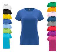 RY6683 Roly Capri Damen T-Shirt Black M