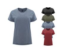 RY6691 Roly HUSKY Damen T-Shirt Dark Green Brown 38 L