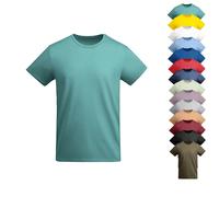 RY6698 Roly Eco T-Shirt Breda Heather Grey 58 S