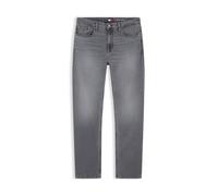 Slim-fit-Jeans TOMMY JEANS "RYAN SLIM STRAIGHT", Herren, Gr. 33, Länge 30, grau (denim grau), Denim/Jeans, Obermaterial: 99% Baumwolle, 1% Elasthan, slim fit lang, Jeans Slim-fit-Jeans (82474722-33) d