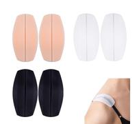 Ryaupy 6 Stück BH Schulterpolster Silikon, BH-Trägerhalterung, Trägerkissen aus Silikon