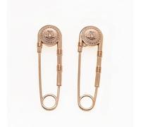 RZJHP 10 Stück 73 × 22 mm große Sicherheitsnadel, Vintage-Gold-Medusa-Anstecknadel, Löwenkopf-Brosche, für Kleidungsbefestigungsnadeln, Kleidungshandwerk