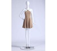 S-13 Frau Weiblich Schaufensterpuppe Abstrakter Kopf Neu Männliche Weiblich Eurotondisplay schöne abstrakte weiß Matt lackierte (S-13 Frau Weiblich)