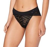 S by sloggi Damen Seven High Leg Brief Slip, Black, L