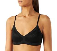S by sloggi Damen Superb P Padded BH, Black, L