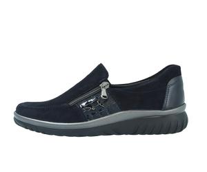 S-CHEV/KROKO/K-LACK MIDNIGHTBLUE - Gr. - 38 EU | 5 UK