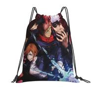 (S)Jujutsu Kaisen Poster Kordelzugbeutel Gym Sport String Bag Outdoor Tragbarer Rucksack Daypack-DFB4183