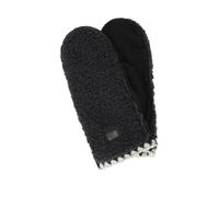 S/M UGG FLUFF SCHWARZE HANDSCHUHE OHNE FINGER