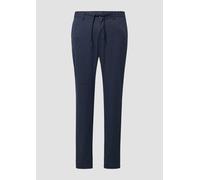 s.O JOGG: Anzug-Hose aus meliertem Piqué-Jersey 102 blau 2168177.58M2.102