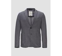 s.O JOGG: Anzugsakko aus Piqué-Jersey in zweifarbiger Optik 94 blau 2150884.59M2.94