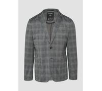 s.O JOGG: Kariertes Sakko aus Stretch-Jersey 52 grau 2159819.97A1.52