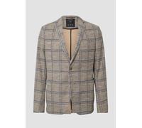 s.O JOGG: Regular-Fit-Sakko aus meliertem Bouclé-Jersey 46 blau|beige|mehrfarbig 2171177.84N1.46