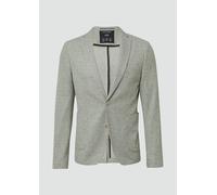 s.O JOGG: Strukturiertes Sakko aus meliertem Jersey 94 Grün 2160372.77W1.94