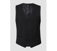 s.O PURE: Anzugweste im Slim Fit 26 schwarz 2166015.9999.26