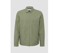 s.O PURE: Blouson-Jacke aus meliertem Stretch-Material 50 Grün 2160321.77W1.50