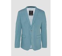 s.O PURE: Meliertes Sakko aus Stretch-Twill im Slim Fit 94 Blau 2159493.63W1.94
