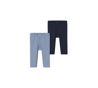 Doppelpack Leggings aus Rippware 80 blau 2179526.5043.80
