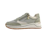 Sneaker im Fabricmix mit Reißverschluss-Detail 36 mehrfarbig|grün 6009992.711.36