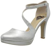 s.Oliver 5-5-24440-34, Damen Riemchenpumps, Silber (Silver 941), 38 EU (4.5 UK)