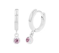 s.Oliver Mädchen Creolen 2027457 Zirkonia Silber