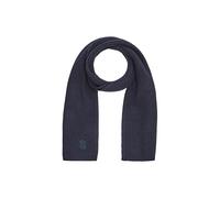 Strickschal aus Viskosemix 1 blau