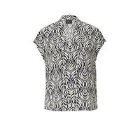 s.Oliver BLACK LABEL - Bluse blau|weiß - Gr. - 40