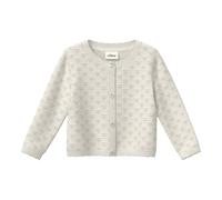 Strickjacke mit Ajourmuster 80 creme 2176066.0401.80
