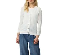 Ajour-Strickjacke aus Viskosemix 36 creme 2168761.0210.36