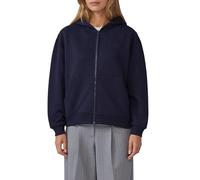 S.OLIVER RED LABEL Sweatjacke in Dunkelblau - Größe 44 | Damen Sweatshirts Jacken