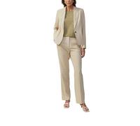 s.Oliver BLACK LABEL Blazer Regular Fit Piqué-Qualität mit Viskose Sand Größe 40