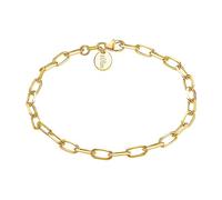 s.Oliver Armband 925 Sterling Silber Damen Armband, 20 cm, Gold, Kommt in Schmuck Geschenk Box, 2032886