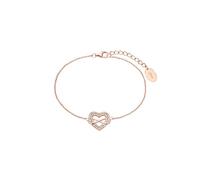 Armband für Damen, 925 Sterling Silber, Zirkonia|Infinity/Love s.Oliver Roségold (Artikelnummer: 5K935/50X001)