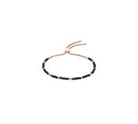 Armband IP Rosé beschichtet 24 schwarz|rosé